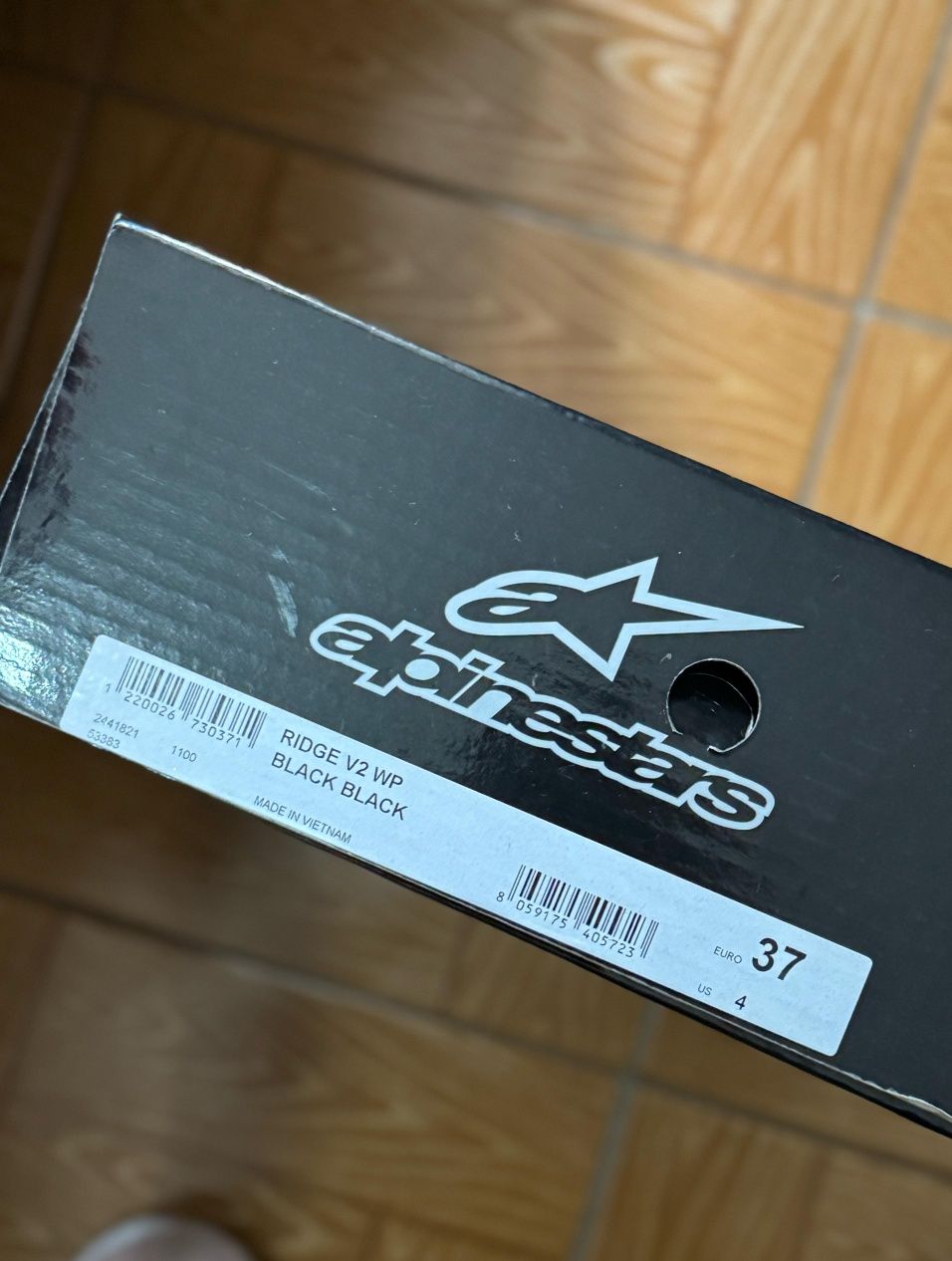 Botas Alpinestars Ridge V2 WP Black