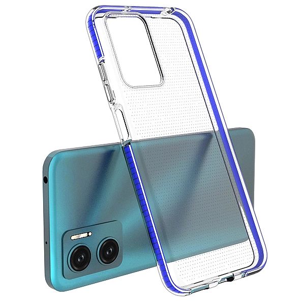 Spring Case pokrowiec żelowe etui z kolorową ramką do Xiaomi Redmi 10