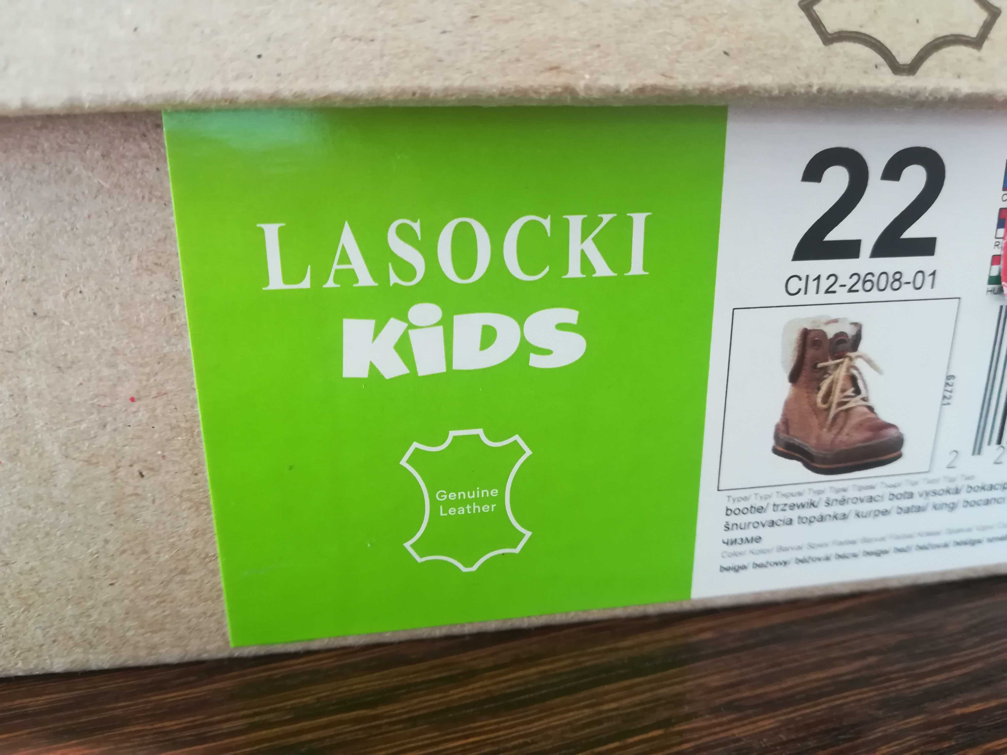 Kozaczki zimowe Lasocki rozmiar 22.