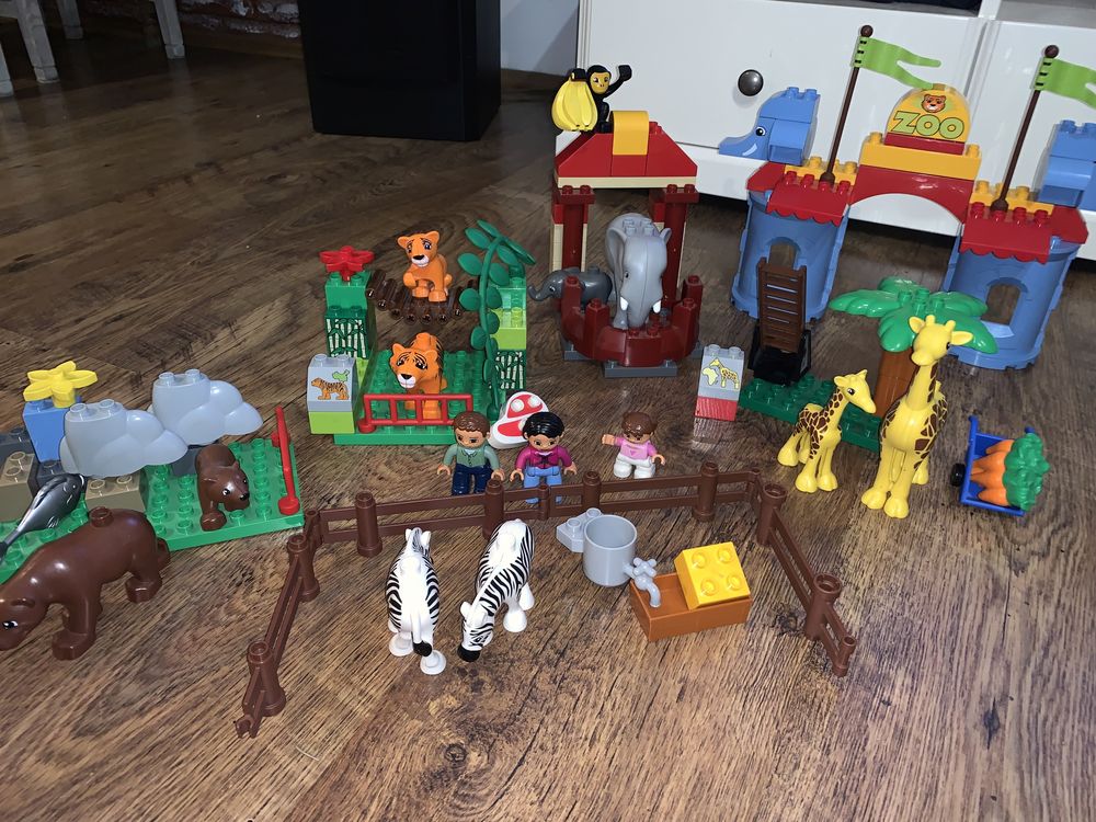 Klocki lego duplo duże zestawy