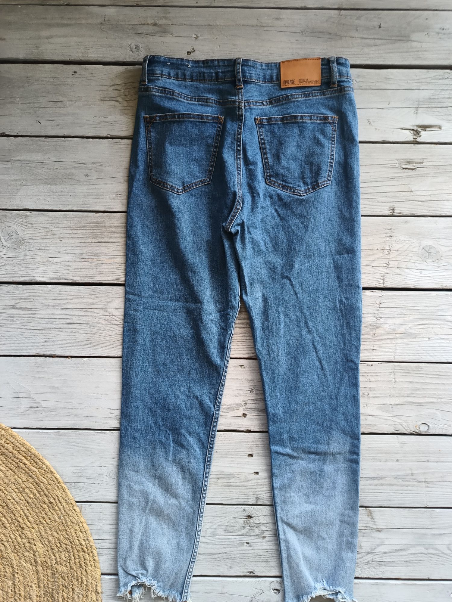 Spodnie jeansowe damskie Diverse