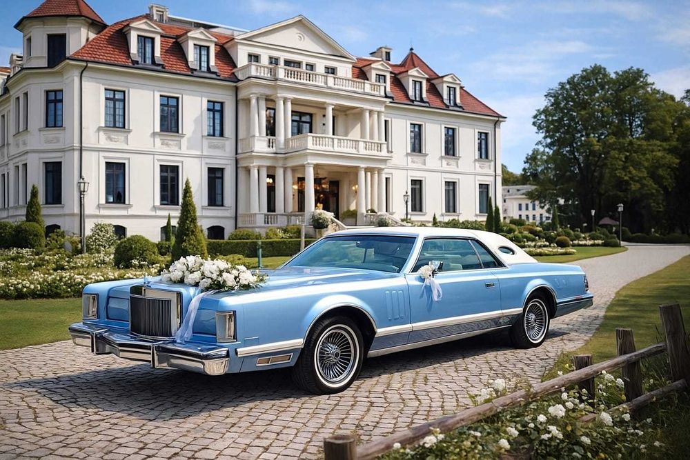 Auto do ślubu lub na imprezę - Klasyczny Lincoln Continental