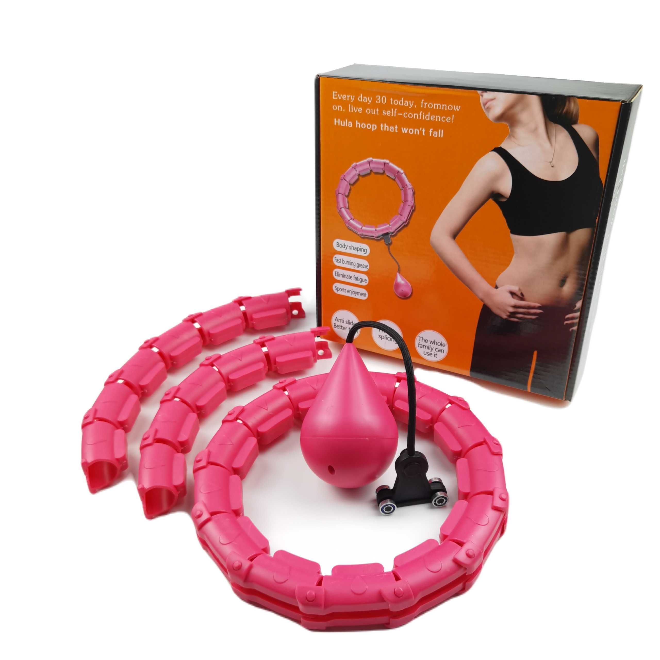 Smart hula hop odchudzające plus size 28 elementów 3 kolory