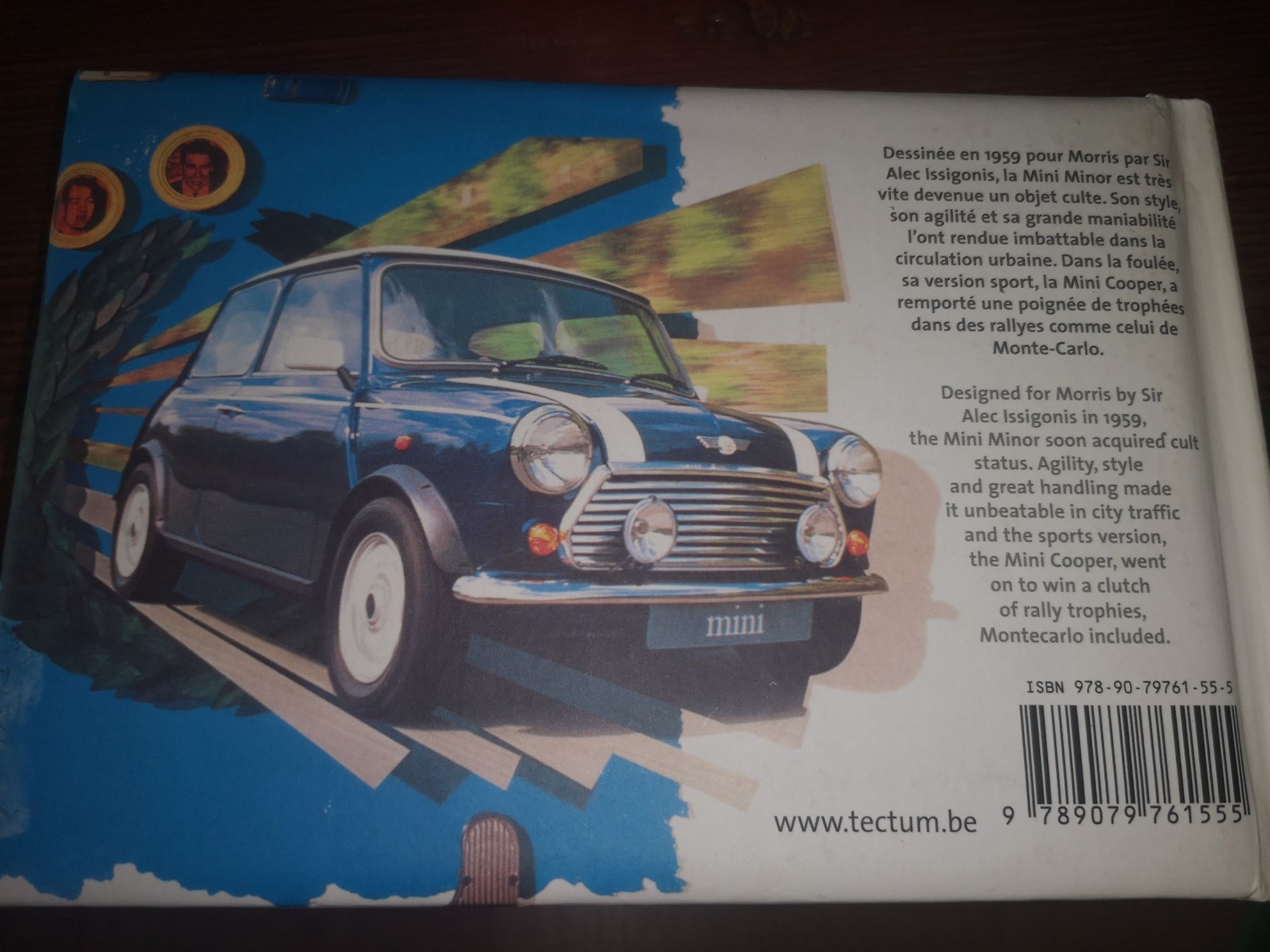 Livro história mini cooper