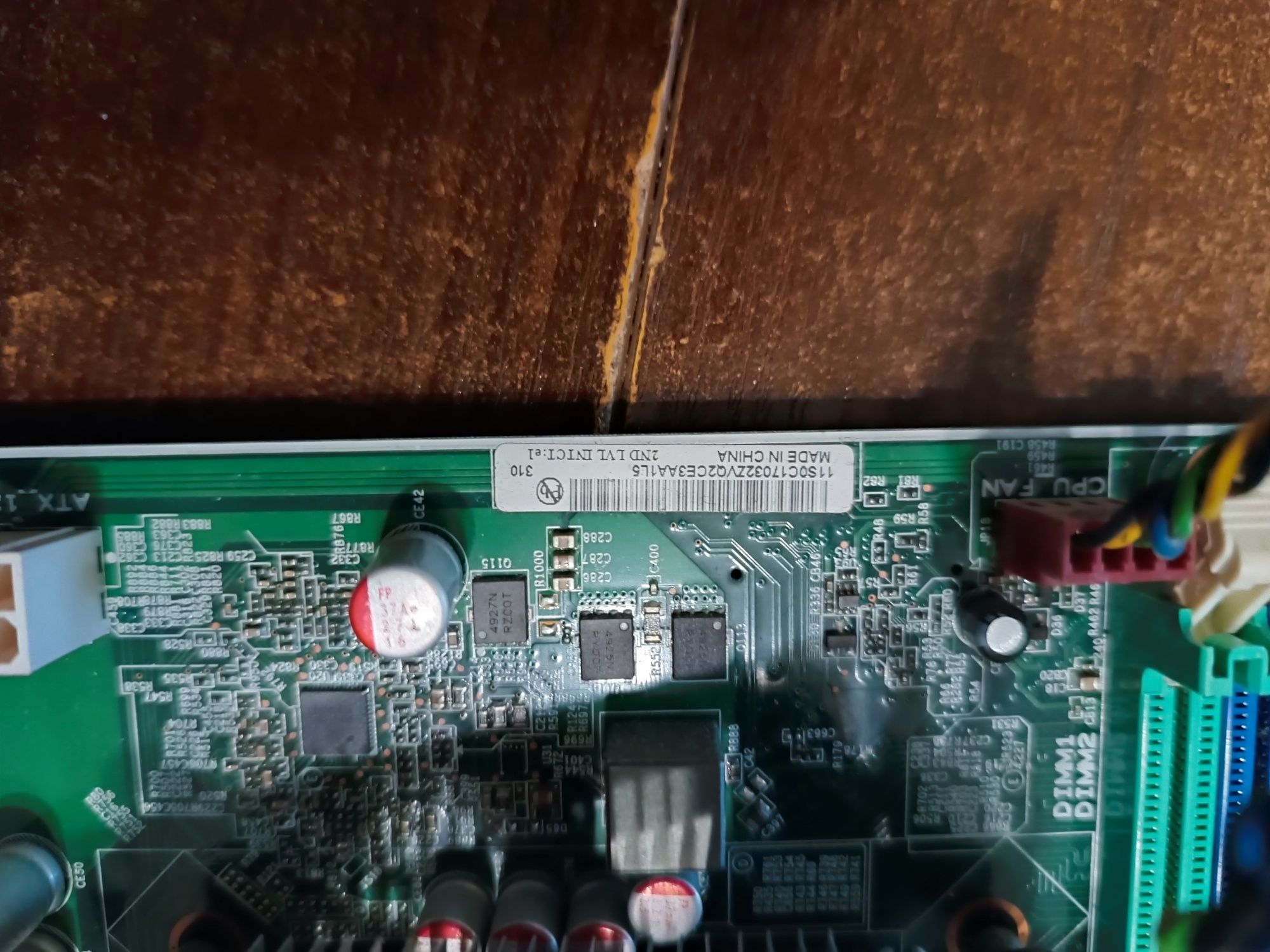 Płyta główna Fujitsu FS D3162-B12 + procesor i-5 3570