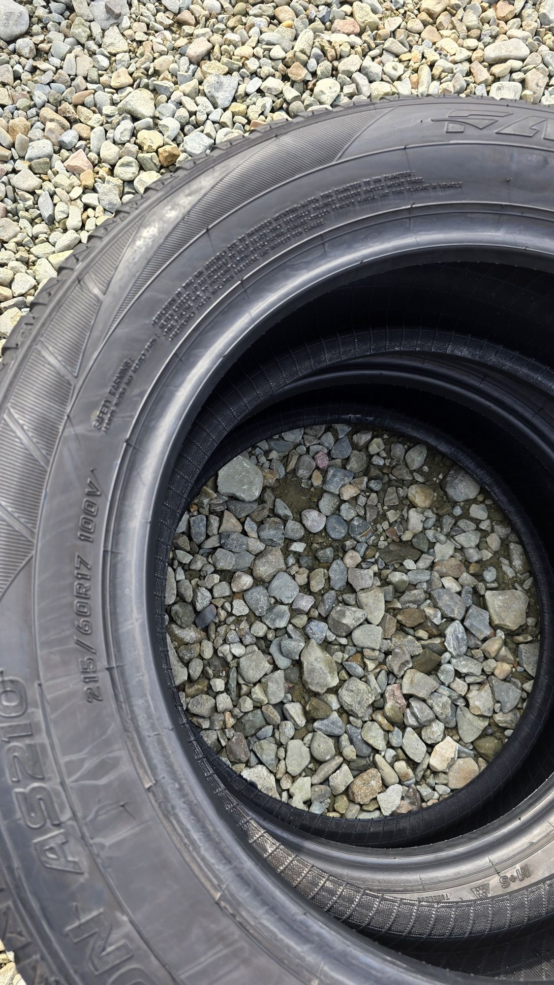 215/60R17 Falken opony całoroczne. Super stan ! Wysyłka montaż