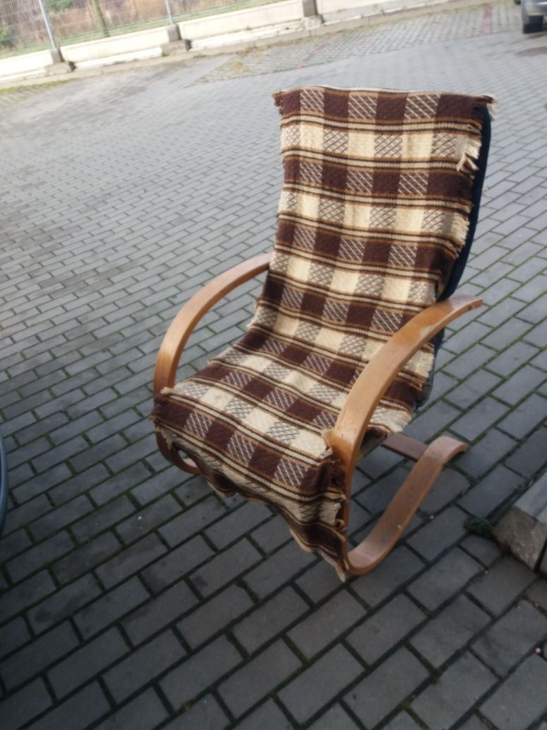 Fotel bujany używany sprawny