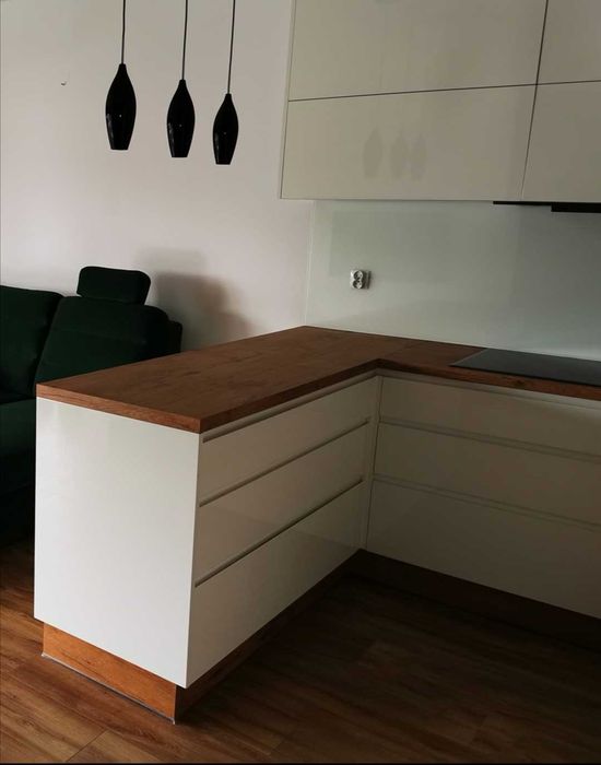 3 lampy wiszące czarna szkło nowoczesna