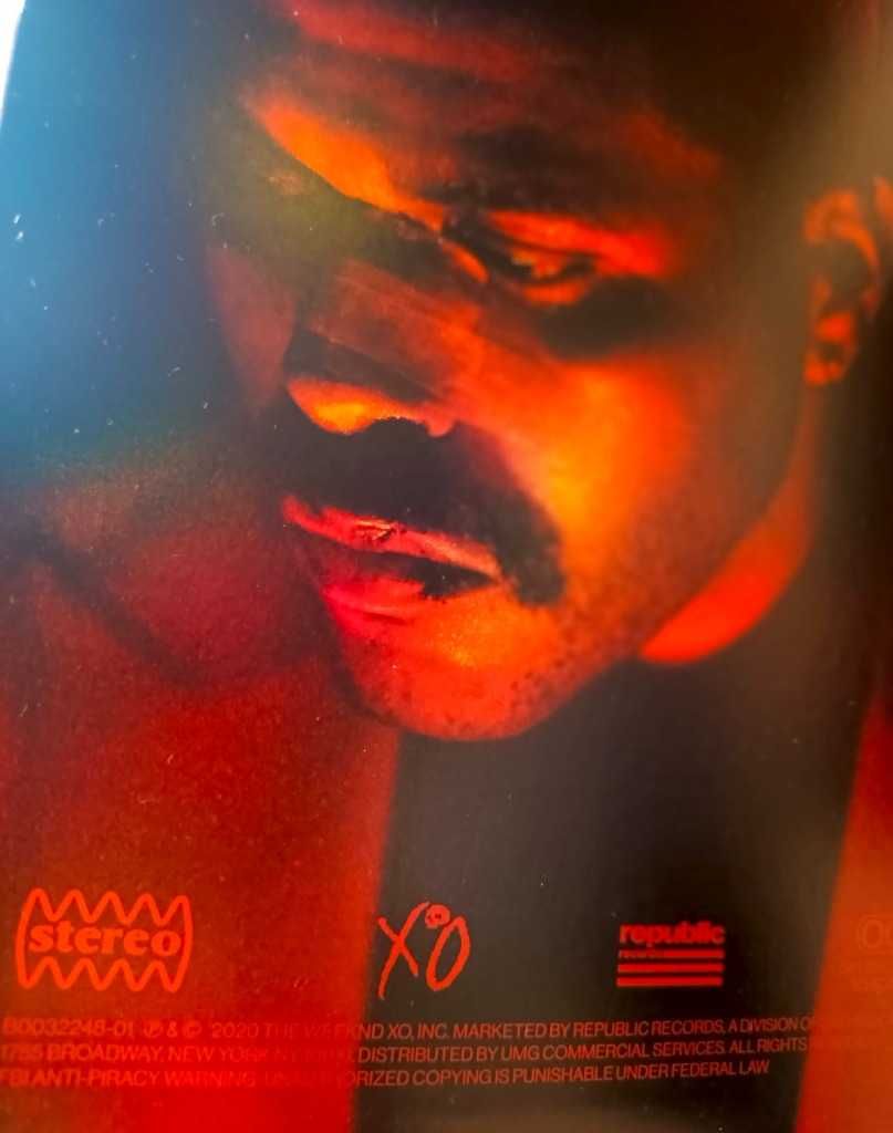THE WEEKND Podpisany After Hours Autograf Signed