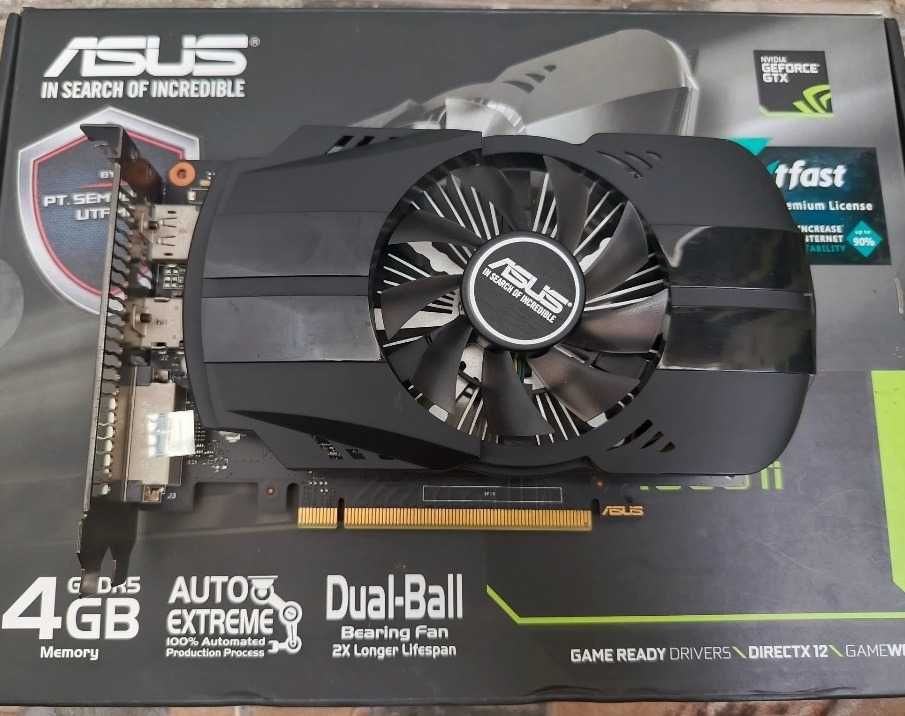 ASUS GeForce GTX 1050 Ti 4GB GDDR5