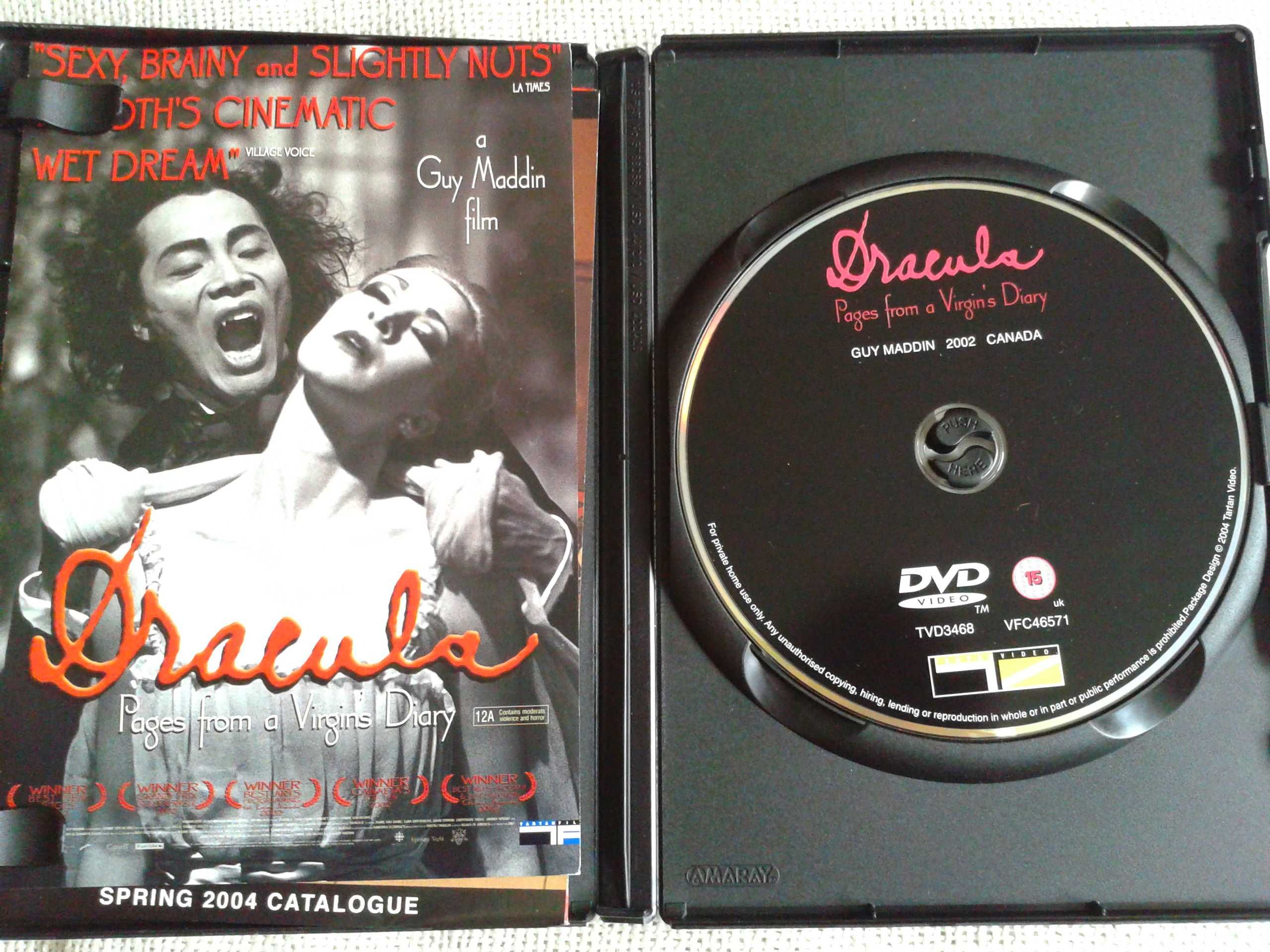 Dracula, Pages From a Virgin's Diary  DVD