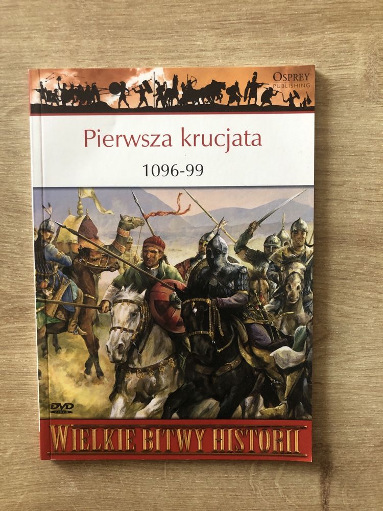 Książka Wielkie Bitwy Historii. Pierwsza krucjata 1096-99 + DVD.