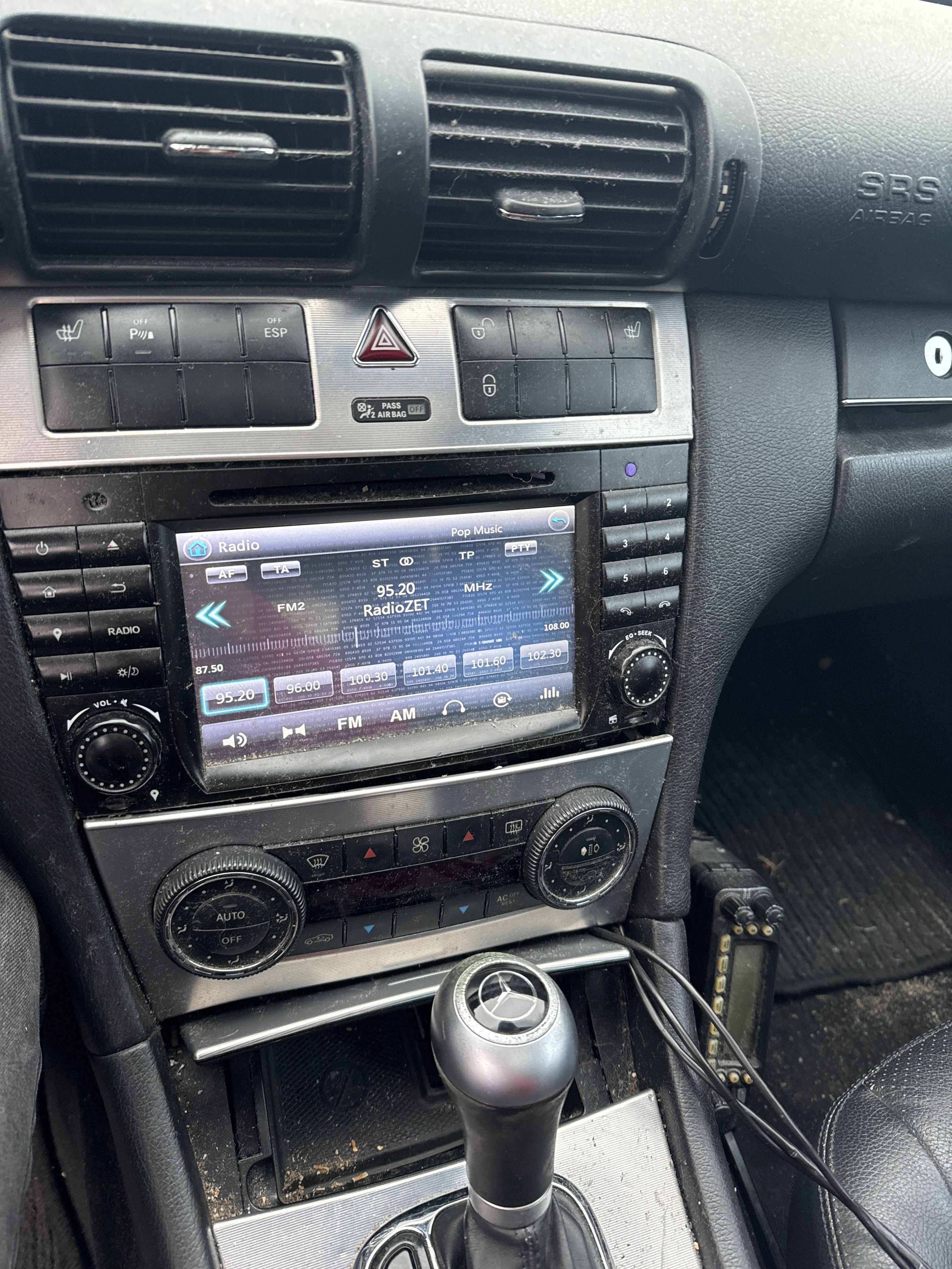 Mercedes w203 lift radio