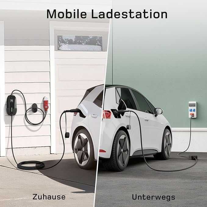 dé Przenośna stacja ładująca 22 kW [3-fazowa | 7 m | 6-32 A]