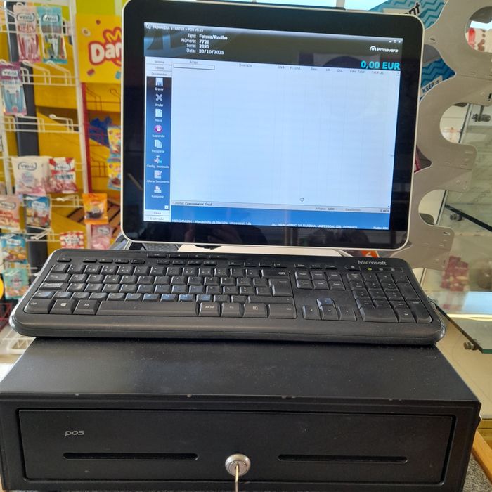 Computador POS S4S 8 TW +teclado + gaveta de dinheiro