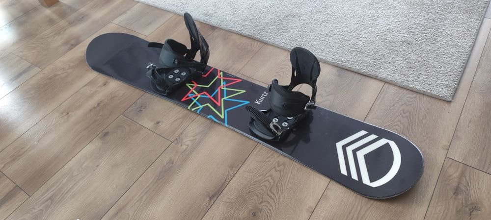 Deska snowboardowa Kurtz+wiązania BD