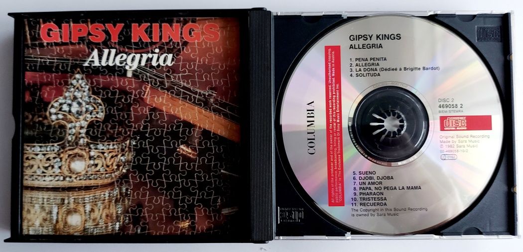 Gipsy Kings Luna De Fuego & Allegria 1992r