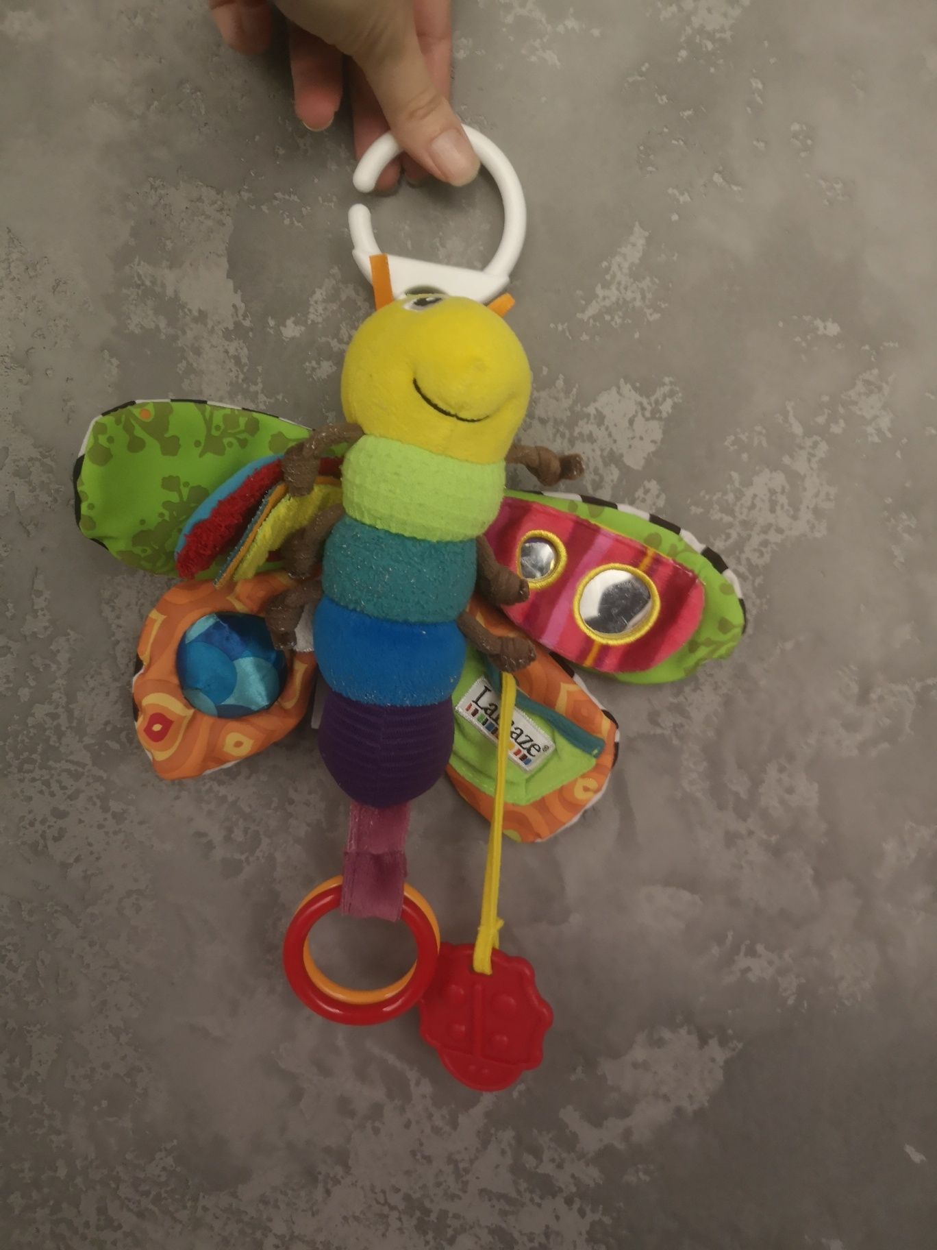 игрушки подвески на коляску кроватку погремушки lamaze кукла шуршат