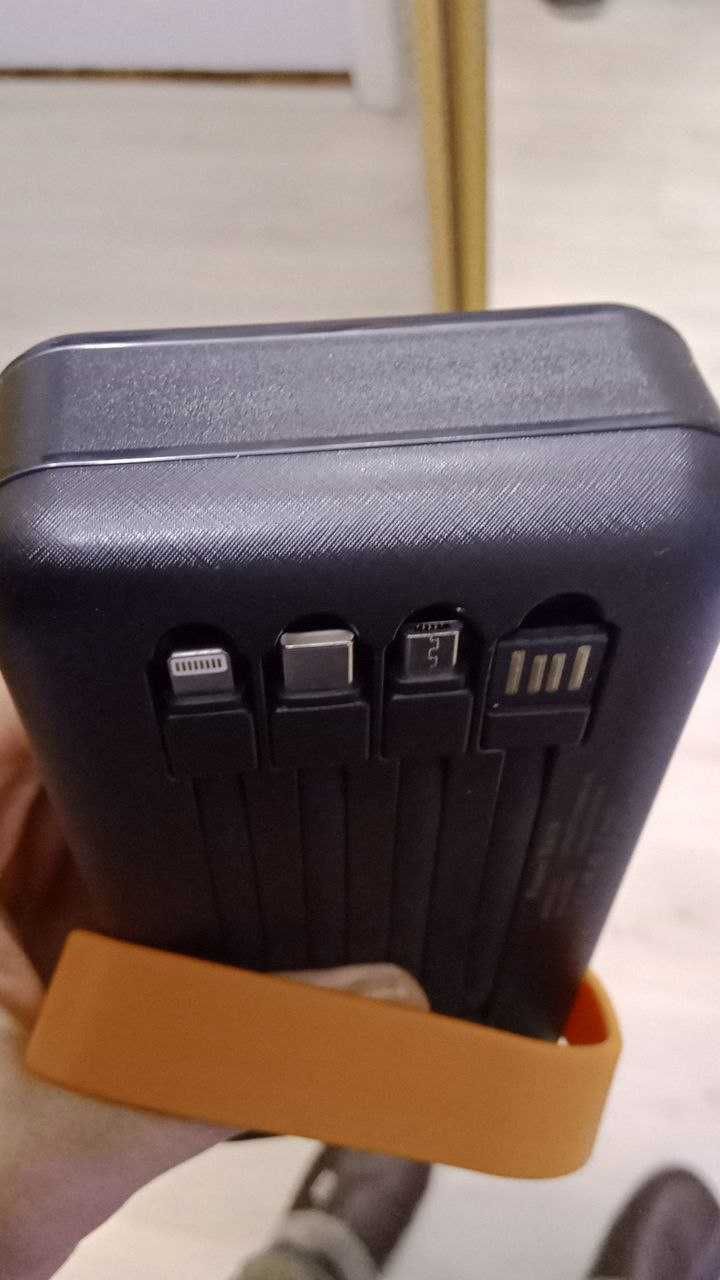 Мобільна зарядка зовнішній акумулятор YM-644DX Power Bank 30000 mAh