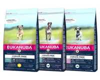 Eukanuba GRAIN FREE Puppy & Adult 12+6kg - PORTES GRÁTIS