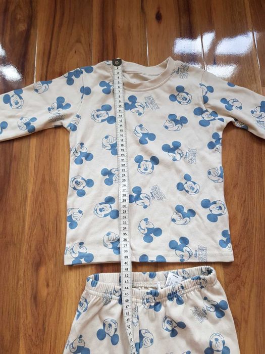 Piżama z długim rękawem zestaw Disney Myszka 98cm bawełna