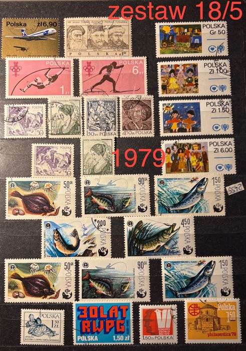 Znaczki pocztowe polskie 18