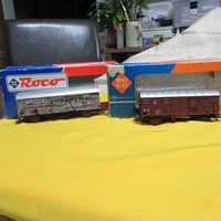 (112)-2 wagons transporte mercadorias h0 da Rocco