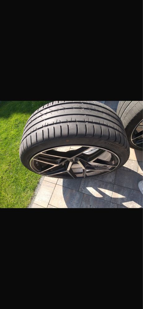 Koła felgi opony 22 cale ABSWheels Kumho Vredenstein BMW X6