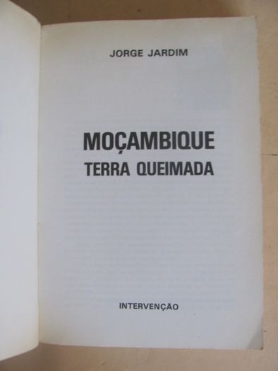 Moçambique Terra Queimada de Jorge Jardim