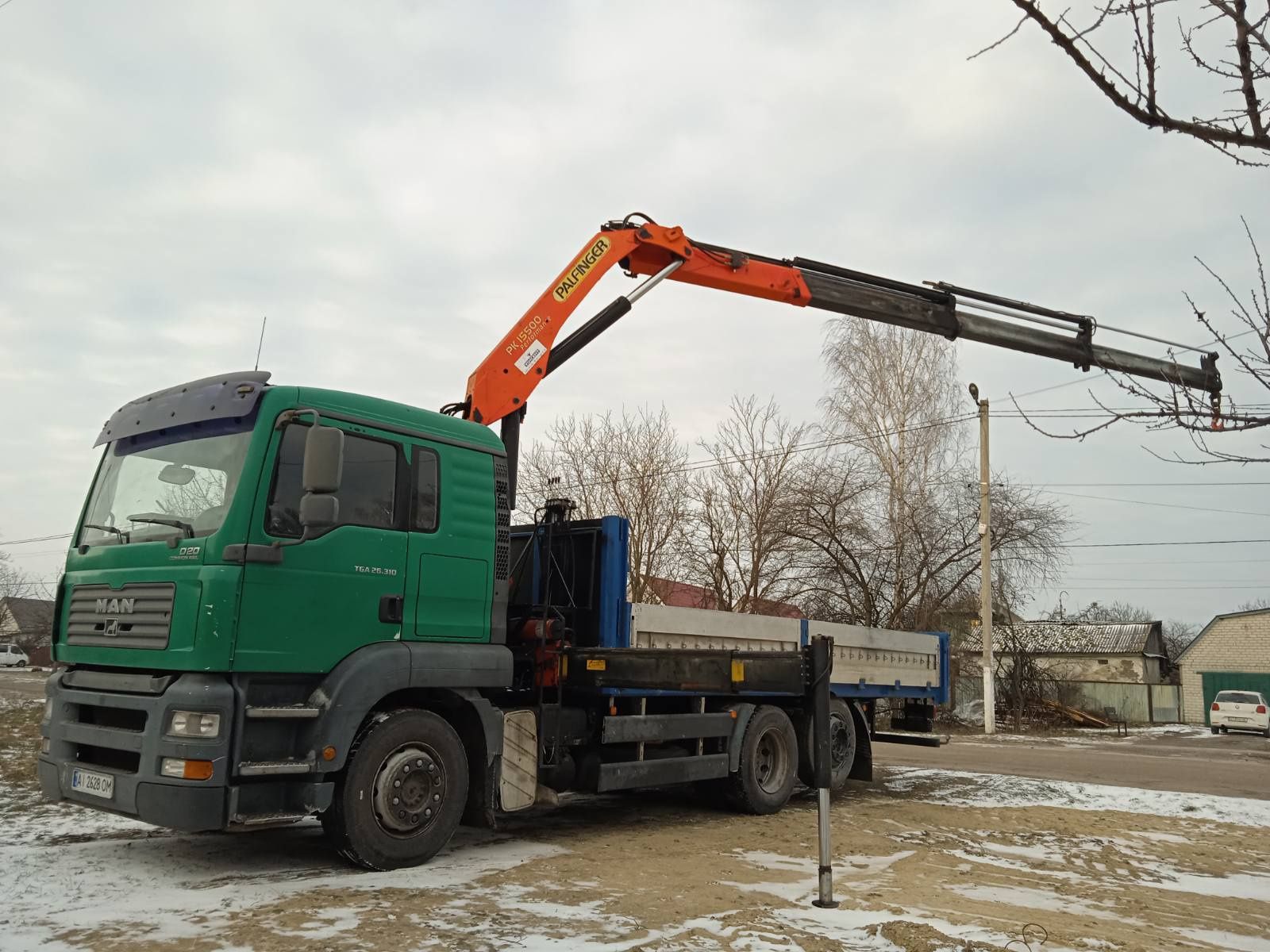 Послуги крана-маніпулятора та Екскаватора JCB