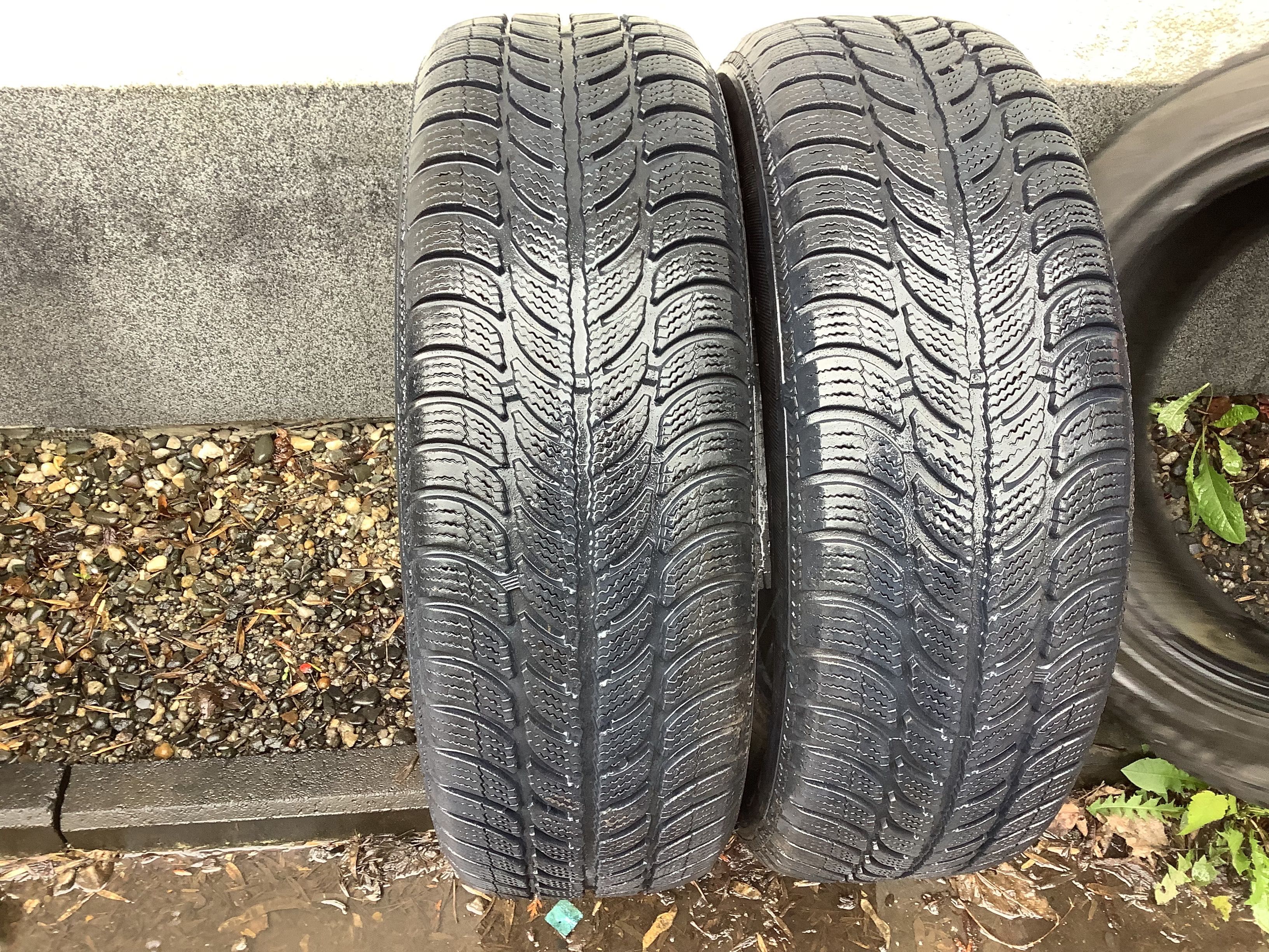 DĘBICA 195/65r15 2szt opony zimą zimowe 5.5mm 2020r