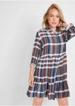bonprix kolorowa koszulowa luźna krótka sukienka damska  mini 50-52