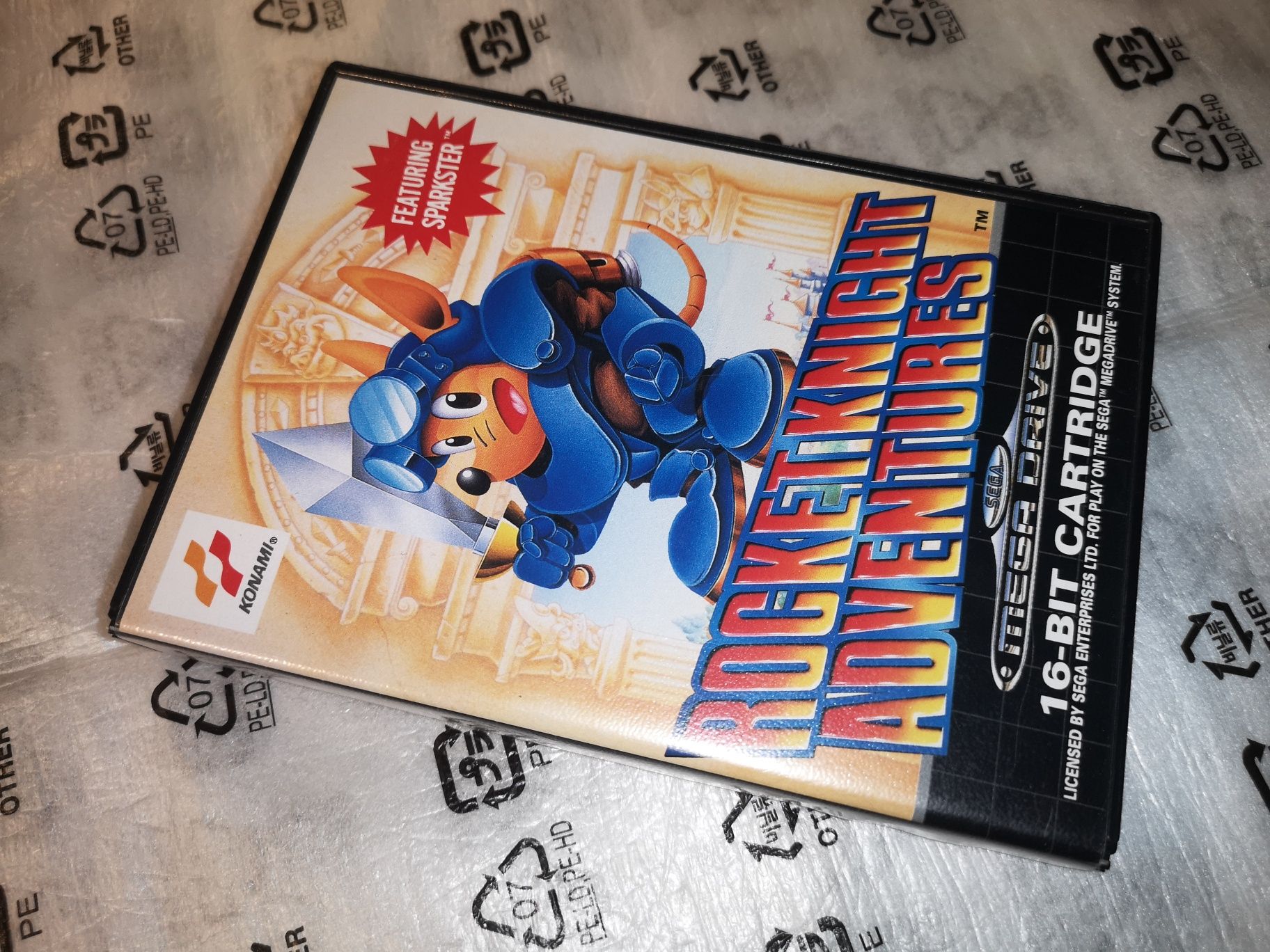 Rocket Knight Adventures SEGA MEGA DRIVE gra (oryginał testowany Box)