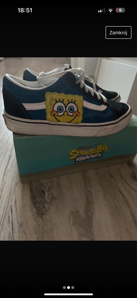 sprzedam zalozone raz vans s