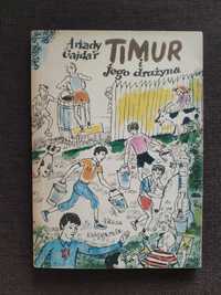 Timur i jego drużyna * A. Gajdar * lektura PRL * wyd. 1988