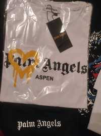 Conjunto t-shirt + calções Palm Angels para criança