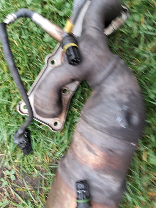 Kolektor wydechowy z katalizatorami  bmw n52b25a