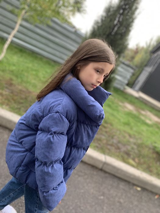 Куртка дитяча, для дівчат 110-150 (осінь/весна). Власний дизайн