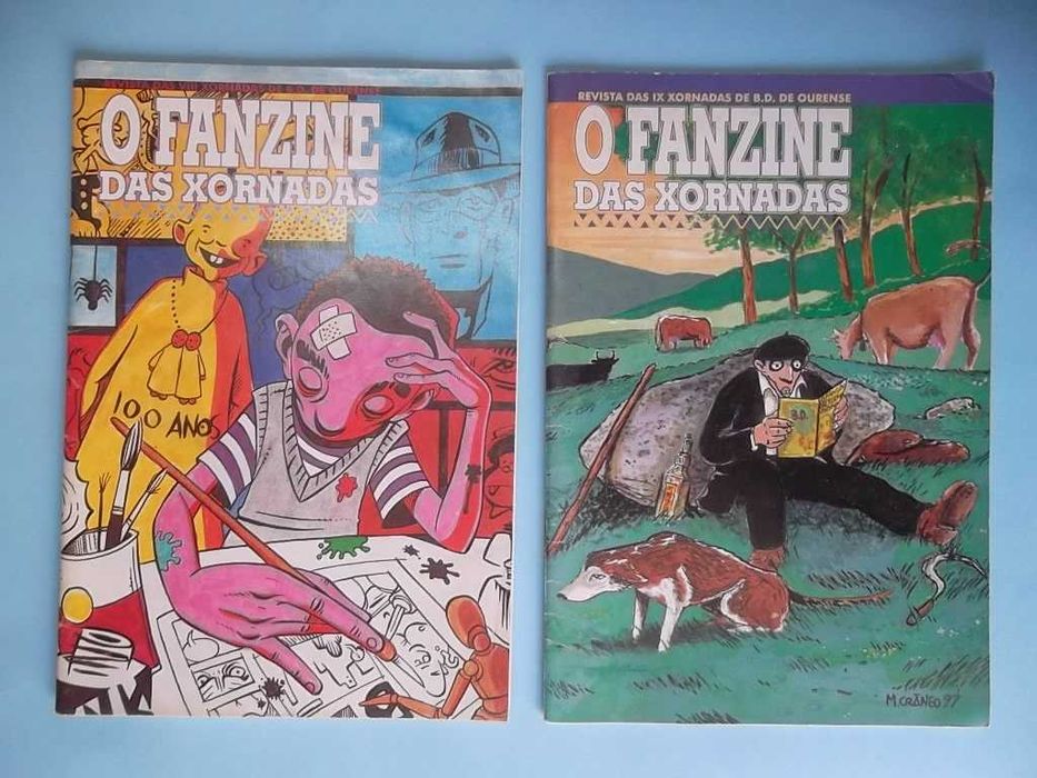 Fanzines de BD espanhóis (texto em castelhano). Ver fotos.