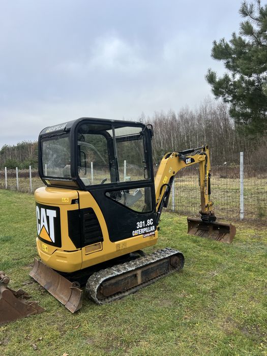 Minikoparka koparka Caterpillar 301.8 Cat bobcat kubota yanmar jcb