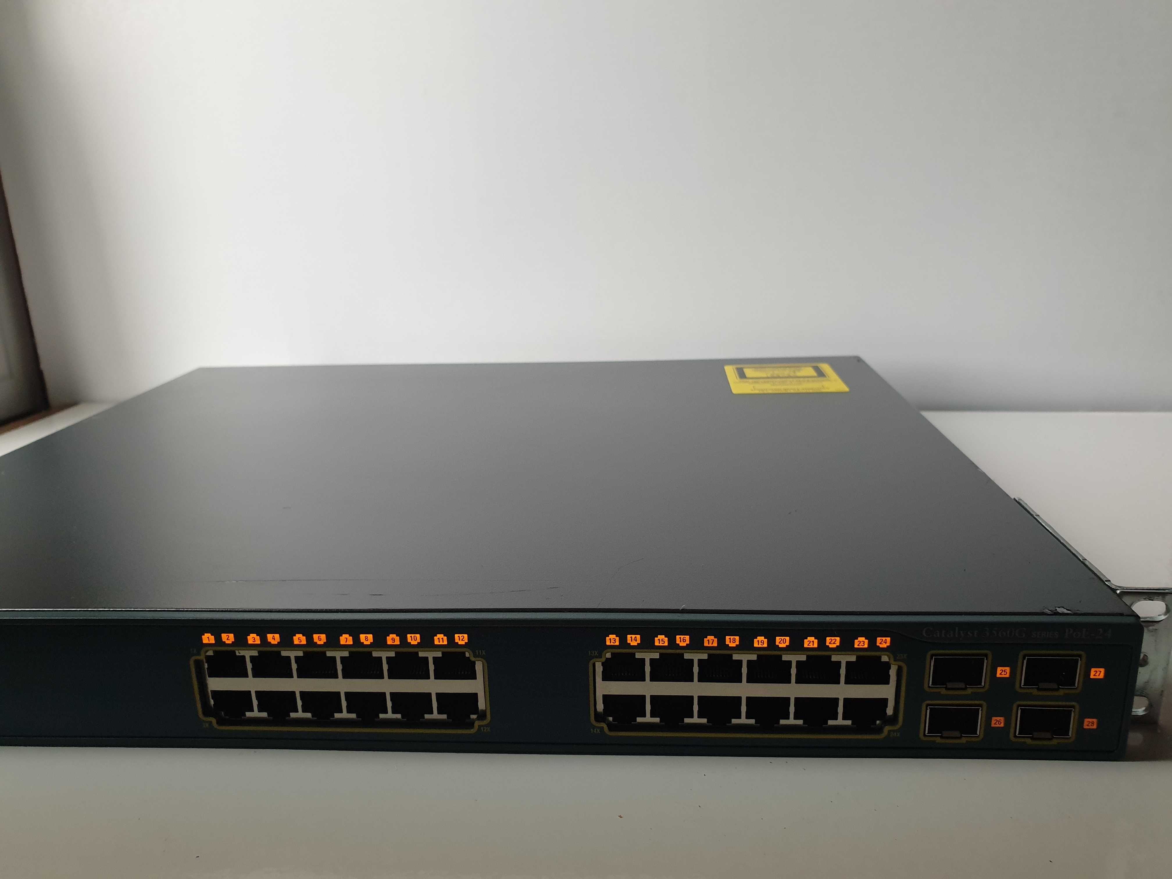 Комутатор Cisco WS-C3560G-24PS-S