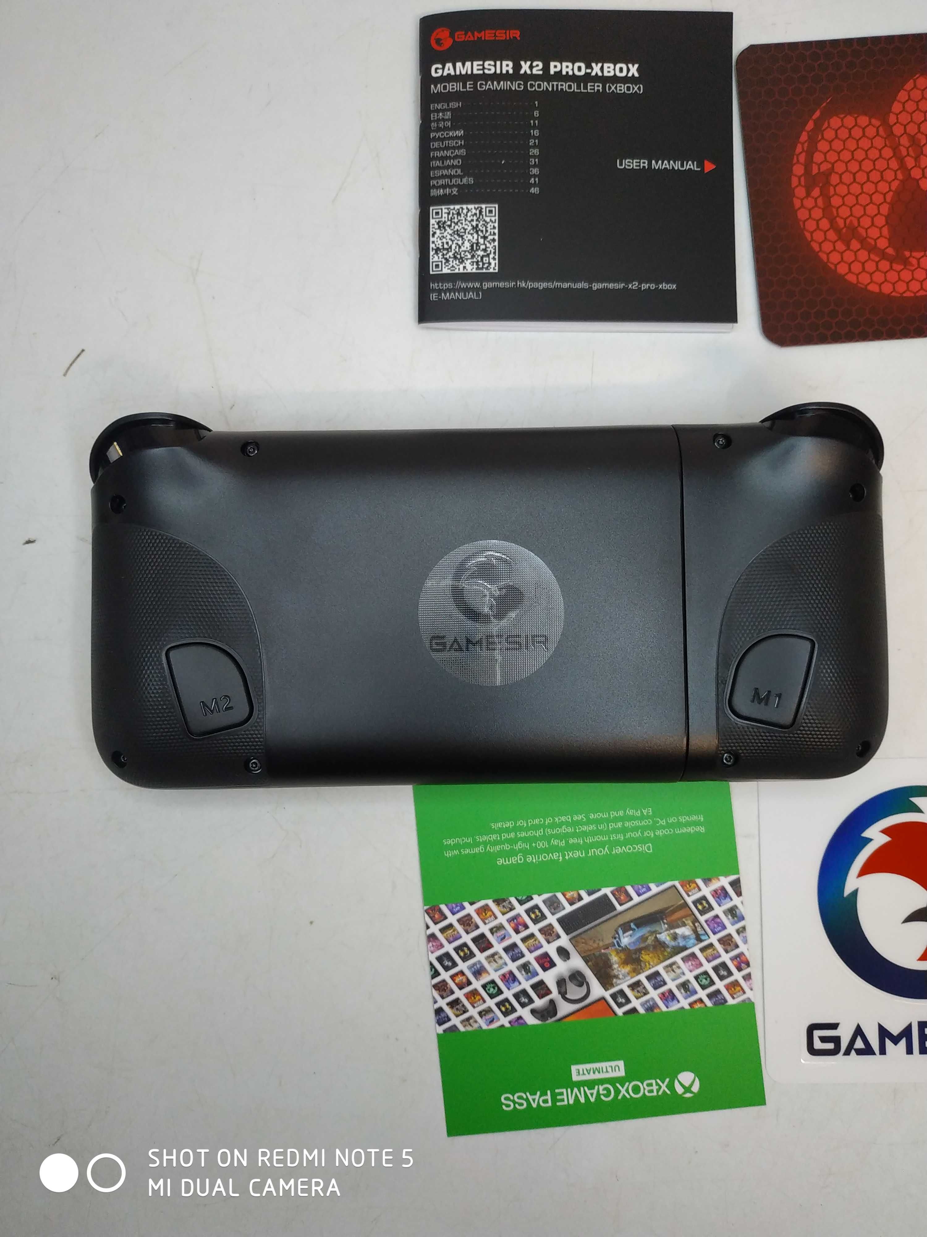 Kontroler GameSir X2 Pro Black USB-C z uchwytem na telefon Xbox