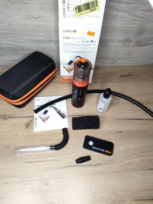 Генератор диму для фотосесії LENSGO Smoke S Mini