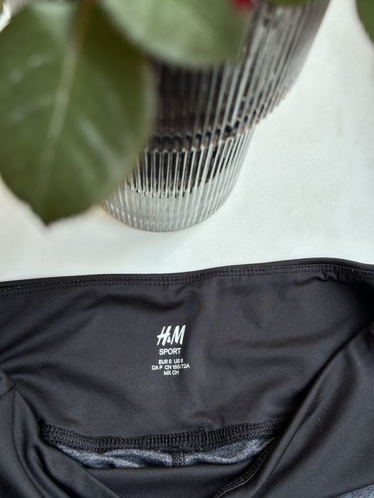 Zestaw 2 legginsów – Crivit i H&M – rozmiar S damskich czarne