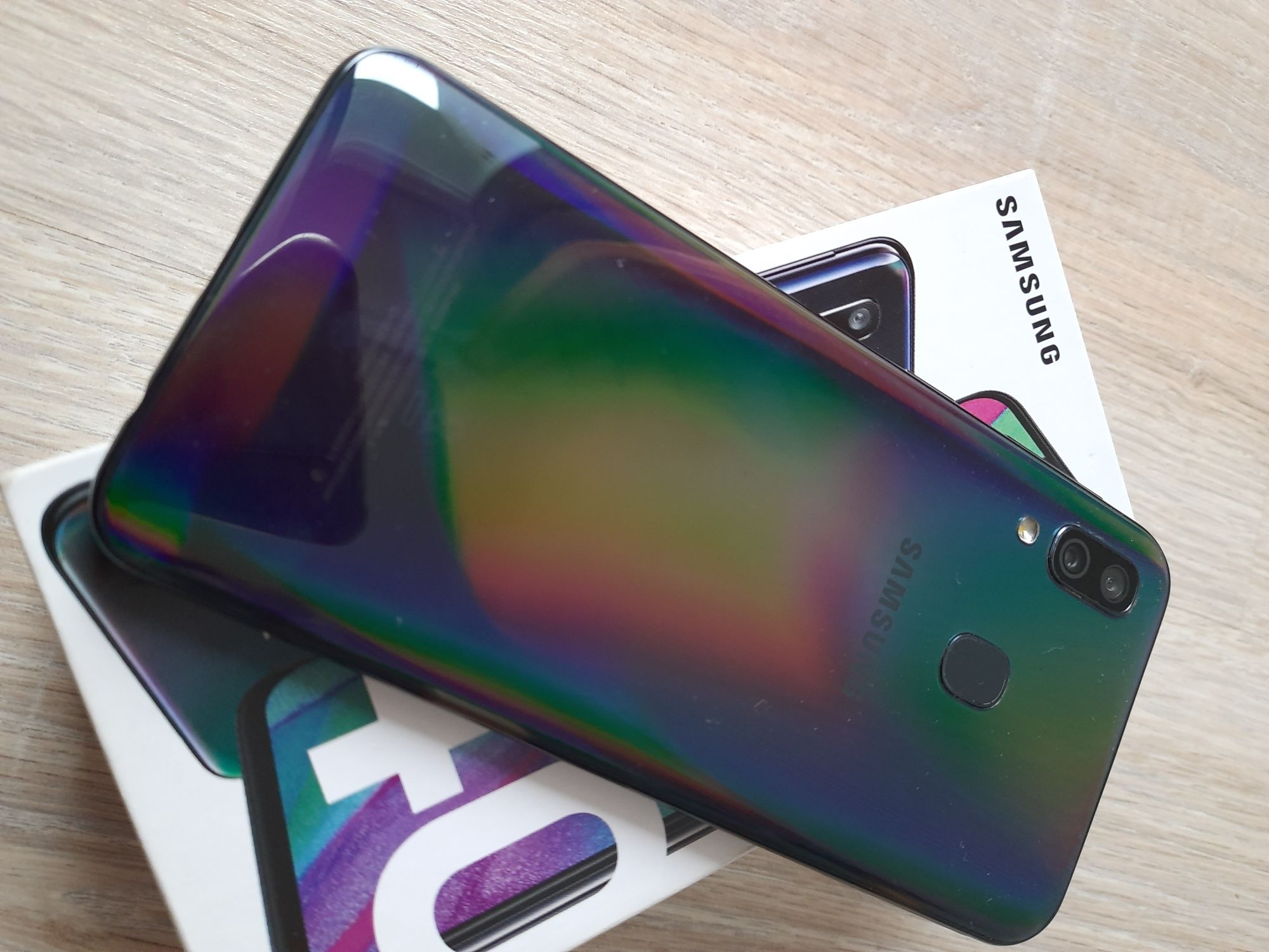 Smartfon Samsung Galaxy A40 4 GB / 64 GB 4G (LTE) niebieski