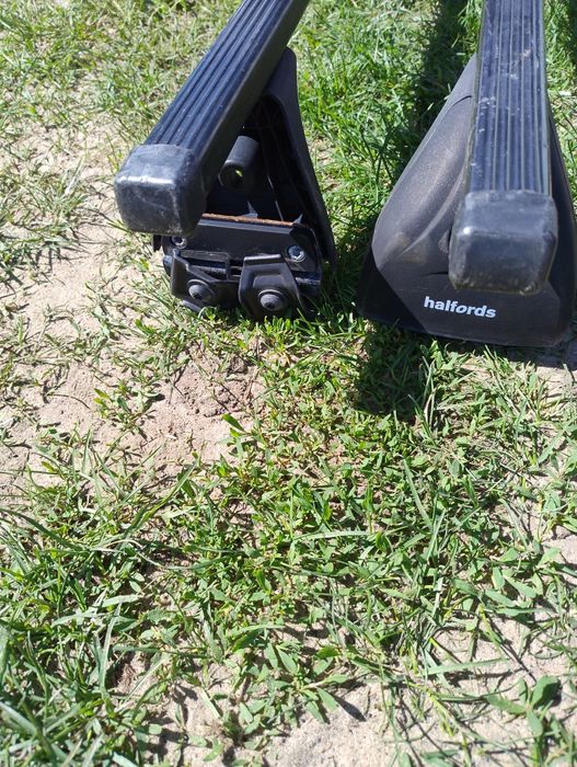 Bagażnik dachowy relingi uniwersalny halfords z regulacją