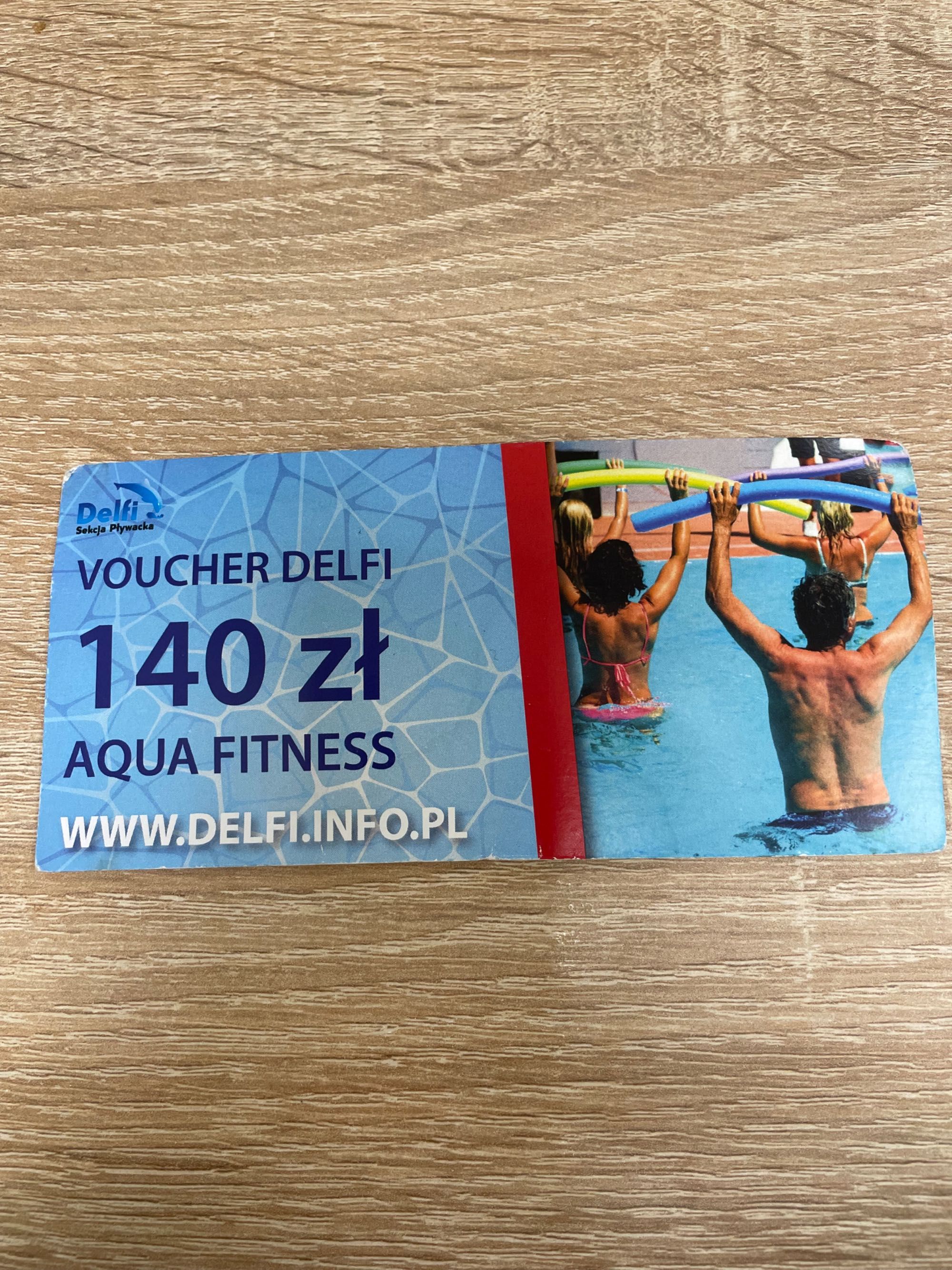 Voucher Aqua fitness Delfi