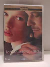 DVD. Rapariga com Brincos de Pérola. Romance.