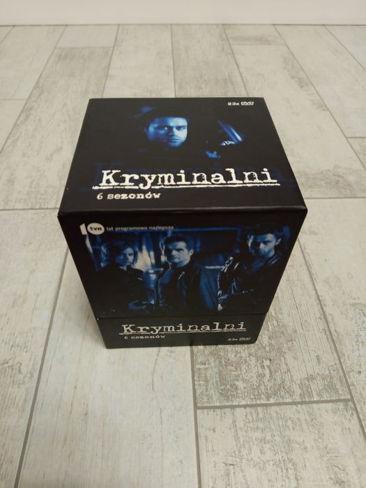 KRYMINALNI sezony 1-6 Box DVD