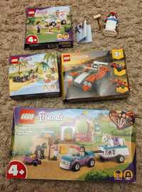 Zestaw 5 Lego Friends 41441, 41694, 41697, Lego creator 3w1 31100 +GRA